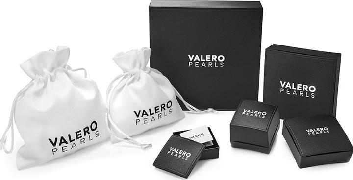 Produktbild Valero Pearls Damen Edelstahl Perlmutt roségold - 24449 (Edelstahl)