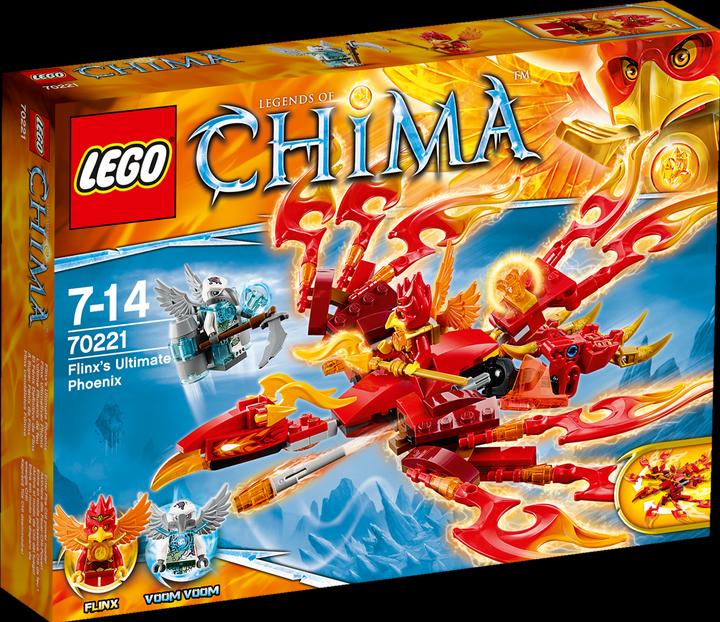 Image du produit LEGO Chima L'ultime Phoenix de feu (70221)