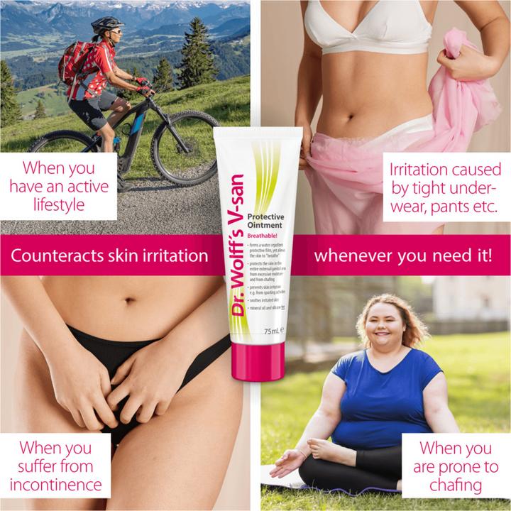 Actual product image Vagisan Protective Ointment (75 ml, Intimate cream)