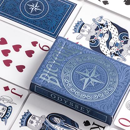 Actual product image Bicycle Odyssey cards (English)