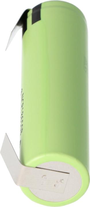 Actual product image Panasonic Battery NCR18650B + solder tag U (1 pcs., 18650, 3400 mAh)