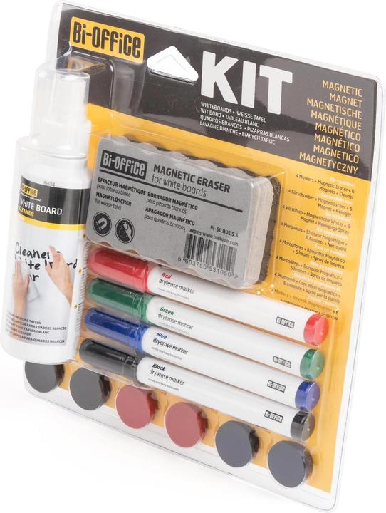 Produktbild Bi-Office Earth-it Kit (Grün, Blau, Schwarz, Rot, 2 mm, 4 x)