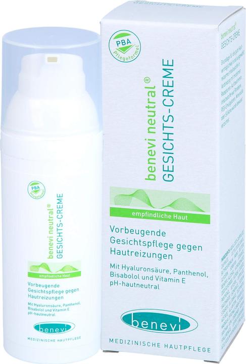 Image du produit Benevi Crème neutre pour le visage, 50 ml CRE (50 ml, Crème 24h)