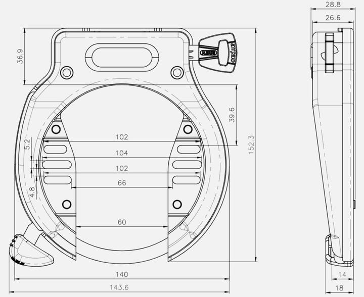 Immagine prodotto Abus Amparo 4650