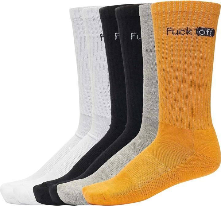 Mister Tee Fuck Off Socks 6-Pack