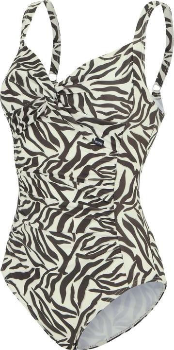 Actual product image Regatta Womens/Ladies Sakari Zebra Print Tummy Control One Piece Swimsuit (38 D)
