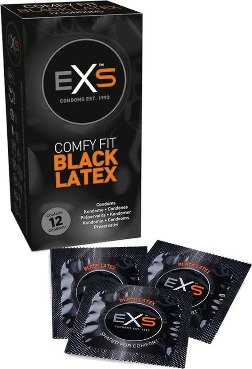 Actual product image EXS Black latex (12 pcs.)