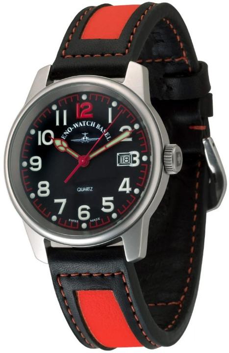 Actual product image Zeno-Watch Basel Basel Pilot Classic 3315Q-matt-a17 's (40 mm)
