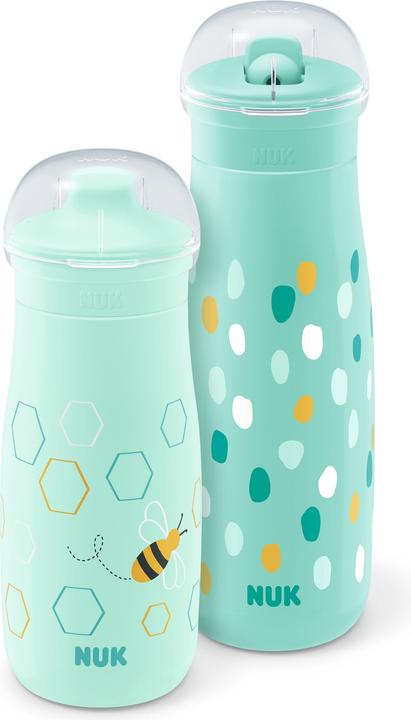 NUK Mini-Me Trinkflaschen Set, ab 9 Monaten, mint