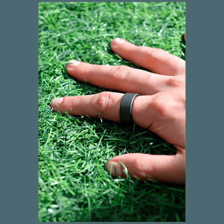 Actual product image Ultrahuman Ring Air- Size-08- Matt Grey (8, Grey Mat)