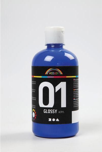 Image du produit Creativ Company Peinture acrylique A-Color (Bleu, 500 ml)