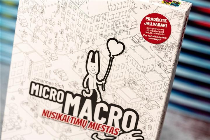 Produktbild Brain Games MicroMacro: a city of crime LT (Litauisch)
