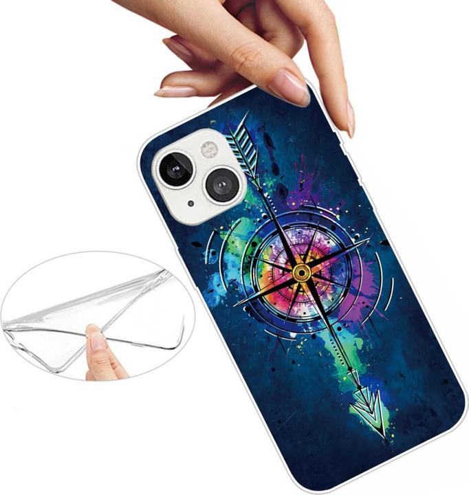 Produktbild Ueli Express iPhone 13 Super Slim Gummi Schutzhülle Kompass (Apple iPhone 13)
