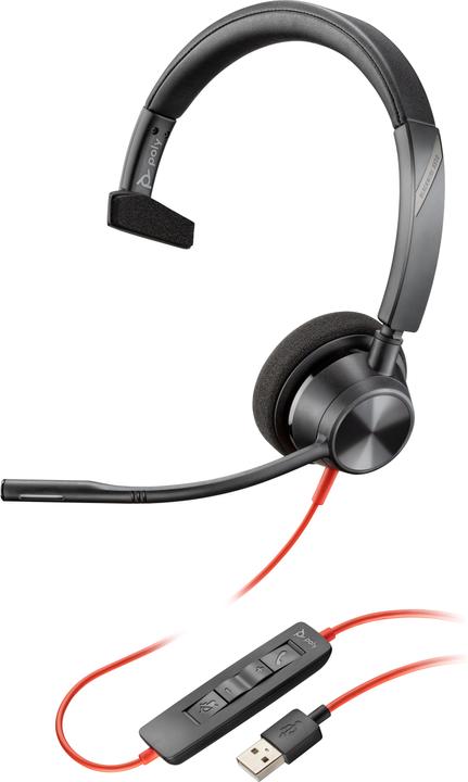 Actual product image HP Blackwire 5220 Stereo USB-A (Cable, USB-A)