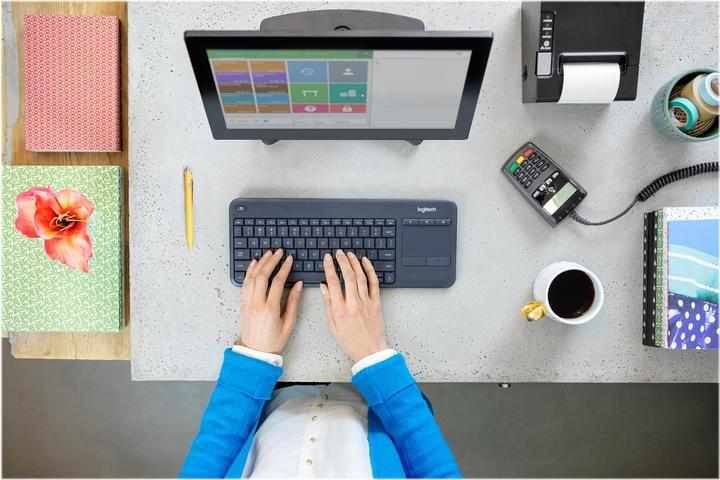 Produktbild Logitech K400 Plus (CH, Kabellos)