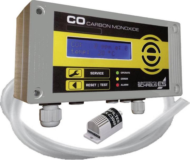 Produktbild Schabus Gasmelder Professionelles CO Warngerät GX C300P