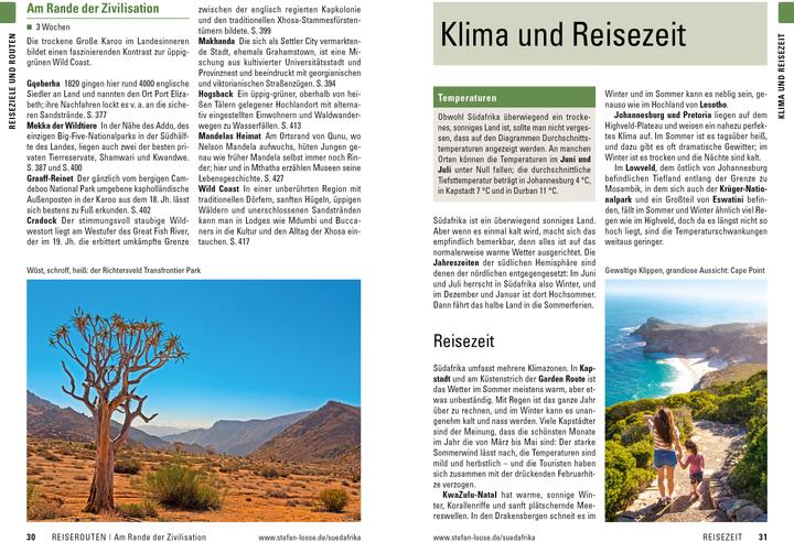 Actual product image Stefan Loose Reiseführer Südafrika, Lesotho und eSwatini (German, Philip Briggs, Ariadne Van Zandbergen, 2024)