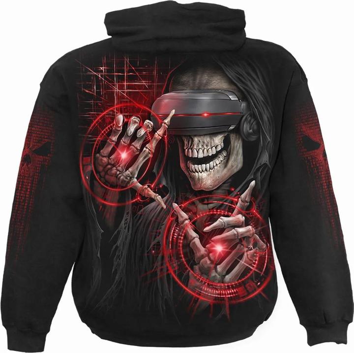 Image du produit Spiral Sweat à capuche unisexe adulte Cyber Death (S)