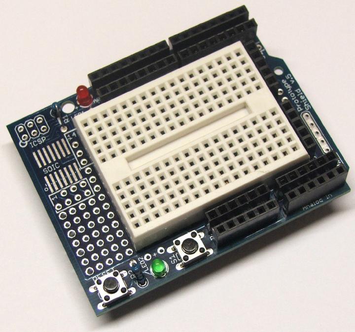 Image du produit Play-Zone Protoshield V5 empilable pour Arduino (Bouclier)