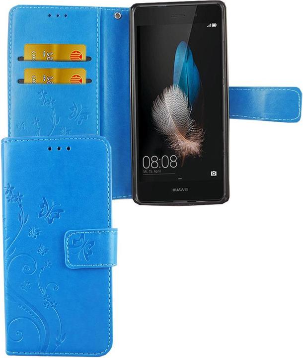 Produktbild König Design Hülle Handy Schutz für Huawei P8 Lite Case Cover Tasche Wallet Etui Handyhülle (Huawei P8 Lite)