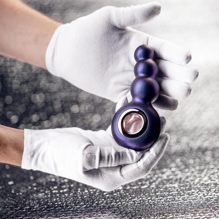Actual product image Hueman Outer Space vibrating anal plug