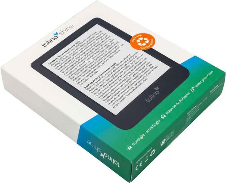 Productafbeelding tolino Shine (6", 16 GB, Zwart)