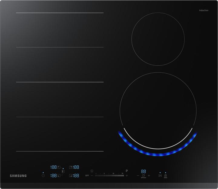 Image du produit Samsung NZ64N9777BK/E1 Induction, 60cm, 15 Puissances, Virtual Flame, Ice Blue