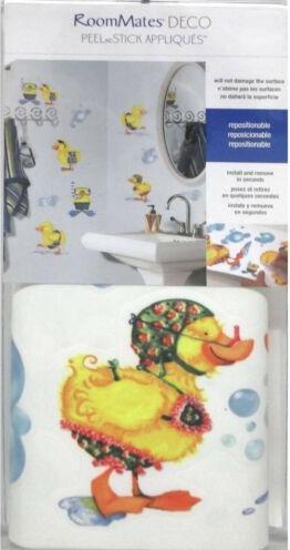 Actual product image Roommates Adesivi Murali Removibili - Bagnetto delle Paperelle