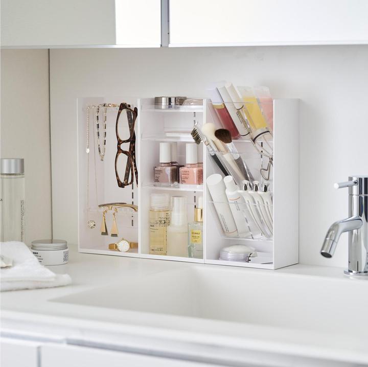 Actual product image Yamazaki Makeup-Ständer Tower