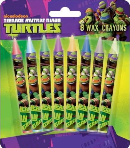 Actual product image Teenage Mutant NT Coloured pencil (pack of 8) (Colored, 8 x)