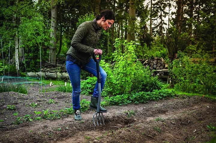 Actual product image Fiskars Telescopic spade fork