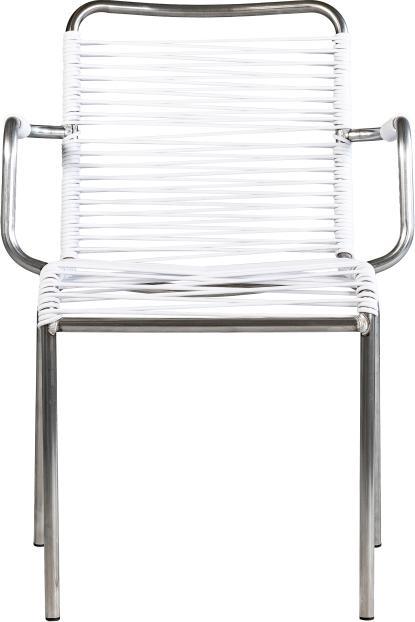 Actual product image Fiam MYA SPAGHETTI ARMLEHNSTUHL Bianco