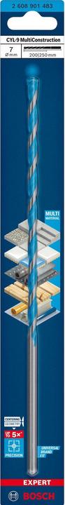 Image du produit Bosch Professional Zubehör Foret Expert CYL-9 MultiConstruction, 6,5 x 200 x250 mm, d 6,5 mm (7.0 millimètres)