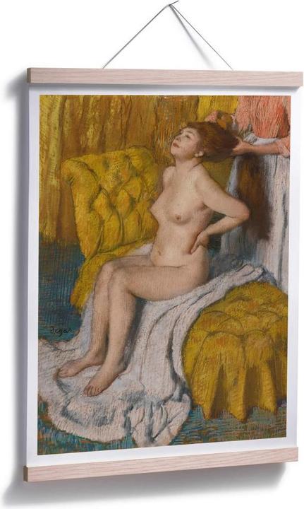 Immagine prodotto Trenddeko Una donna si fa legare i capelli (50 x 60 cm)