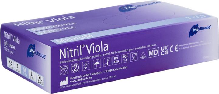 Image du produit Meditrade Gants en nitrile (M)