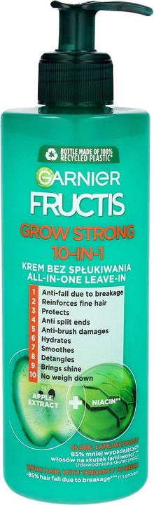 Garnier Fructis Grow Strong 10in1 Leave-In Cream Voor Haar 400ml (400 ml)