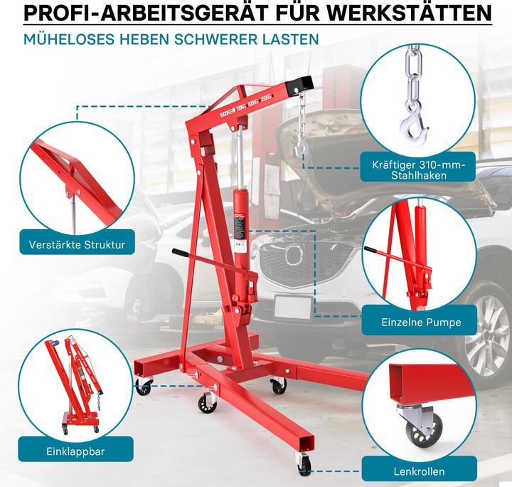 Produktbild Wiltec Werkstattkran