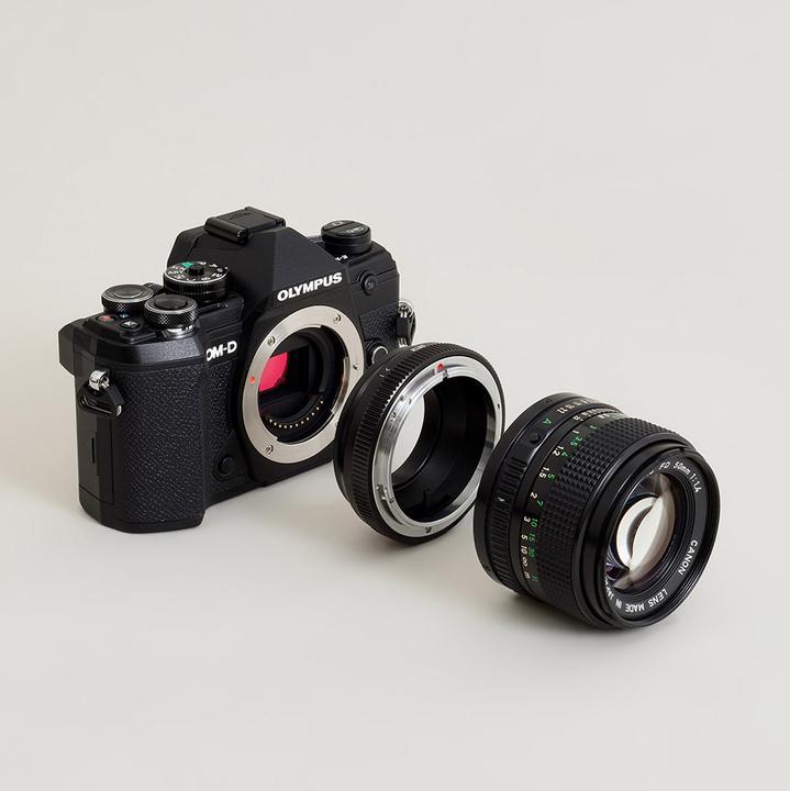 Actual product image Urth Lens Mount Adapter: Compatible with Canon FD Lens to Micro Four Thirds (M4/3) Camera Body