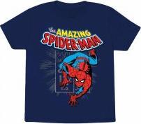 Produktbild Heroes Inc Marvel - T-shirt Enfant Bleu Marine The Amazing Spider-Man- 5-6 ans (5, 6)