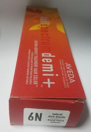 Actual product image Aveda Full Spectrum Demi ™ 6Natural 80g (6N Dark Blonde)
