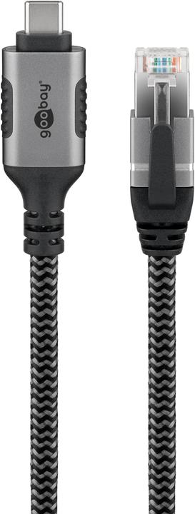 Actual product image Goobay Ethernet cable USB-C to RJ45 (USB-C, RJ45 (1x))