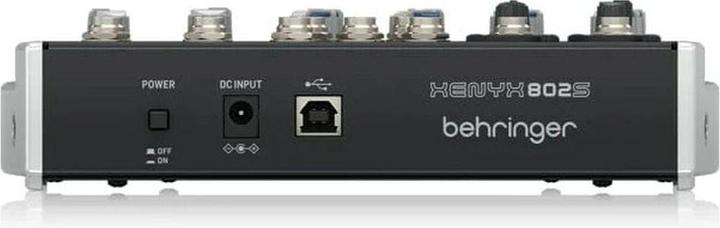 Image du produit Behringer 802S - 8-kanałowy kompaktowy mikser analogowy z interfejsem USB zaprojektowany specjalnie (Studio et mixeur live)