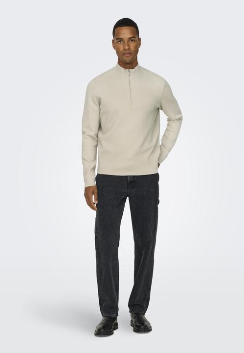 Immagine prodotto Only & Sons Onscooper Reg 12 Half Zip High Neck Knit (XXL)