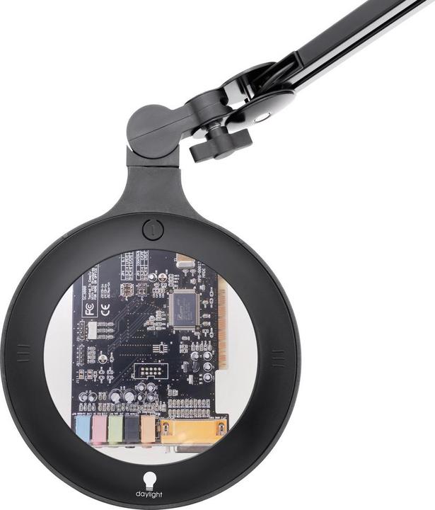 Actual product image Daylight Omega 5 LED magnifying lamp, ESD (5500 lm)