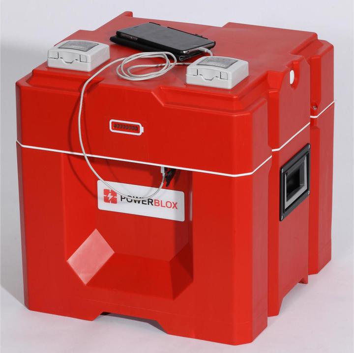 Image du produit Powerbox Systems Power Station PBX-200 LI 1200 Wh avec module solaire inclus (1200 Wh, 27 kg)