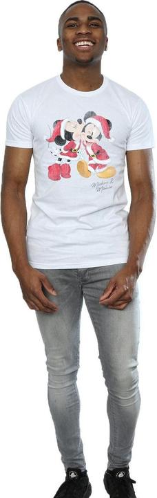 Produktbild Disney Mickey And Minnie Christmas Kiss TShirt (XL)
