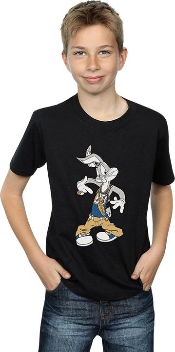 Immagine prodotto Looney Tunes Maglietta in cotone da bambino Rapper Bugs Bunny (152, 158)