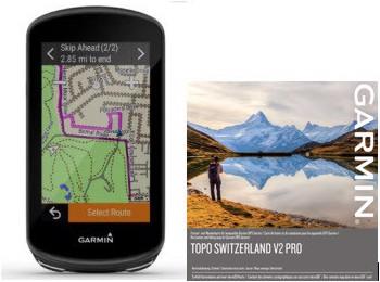 Garmin Edge 1030 Plus mit Topo Schweiz Pro (Europa, Afrika, Nordamerika)