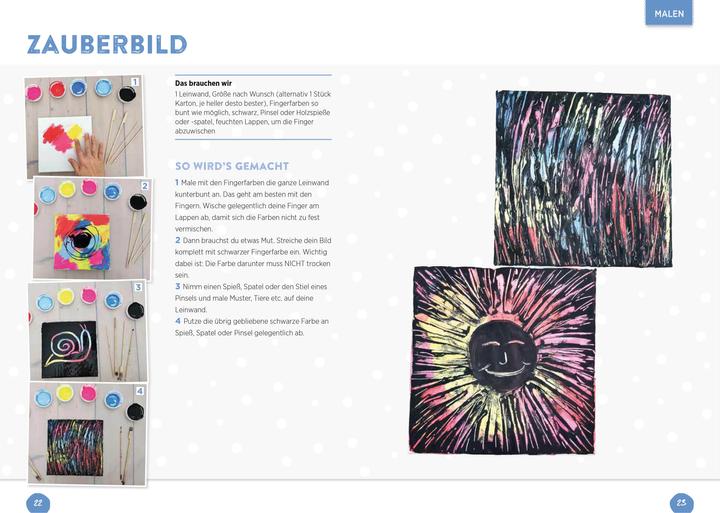 Actual product image My colourful colour fun - children paint with finger paints