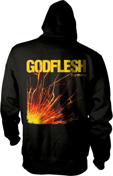 Actual product image Universal Textiles Unisex Adult Hymns Full Zip Hoodie (L)